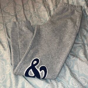 Small grey sweatpants